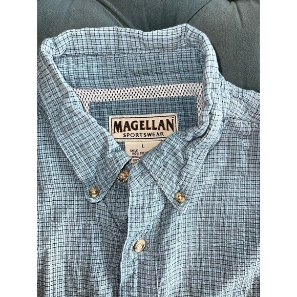 Magellan Mens Fishing Shirt size Large L - Picture 2 of 7
